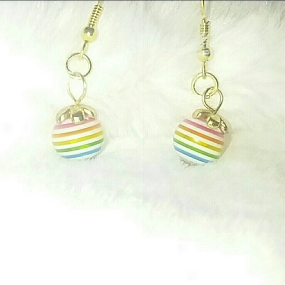Rainbow Earrings, by Samantha Rose